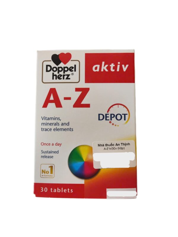 Viên uống A – Z DEPOT – Hộp 30 viên